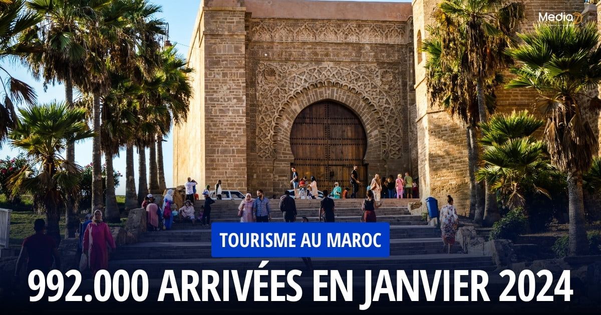 Tourisme au Maroc Janvier 2024