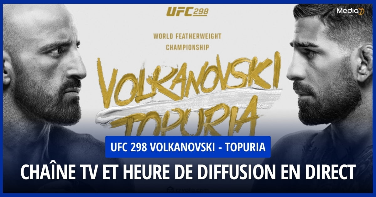 UFC 298 Volkanovski - Topuria