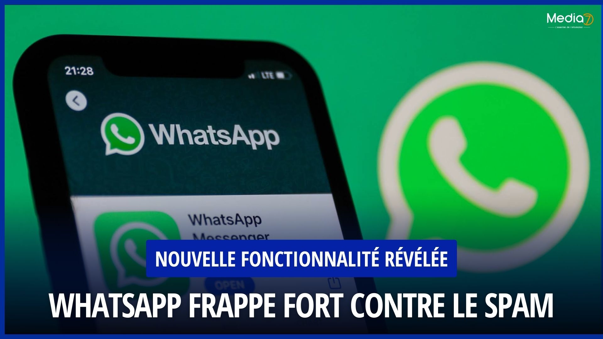 WhatsApp Frappe Fort Contre le Spam