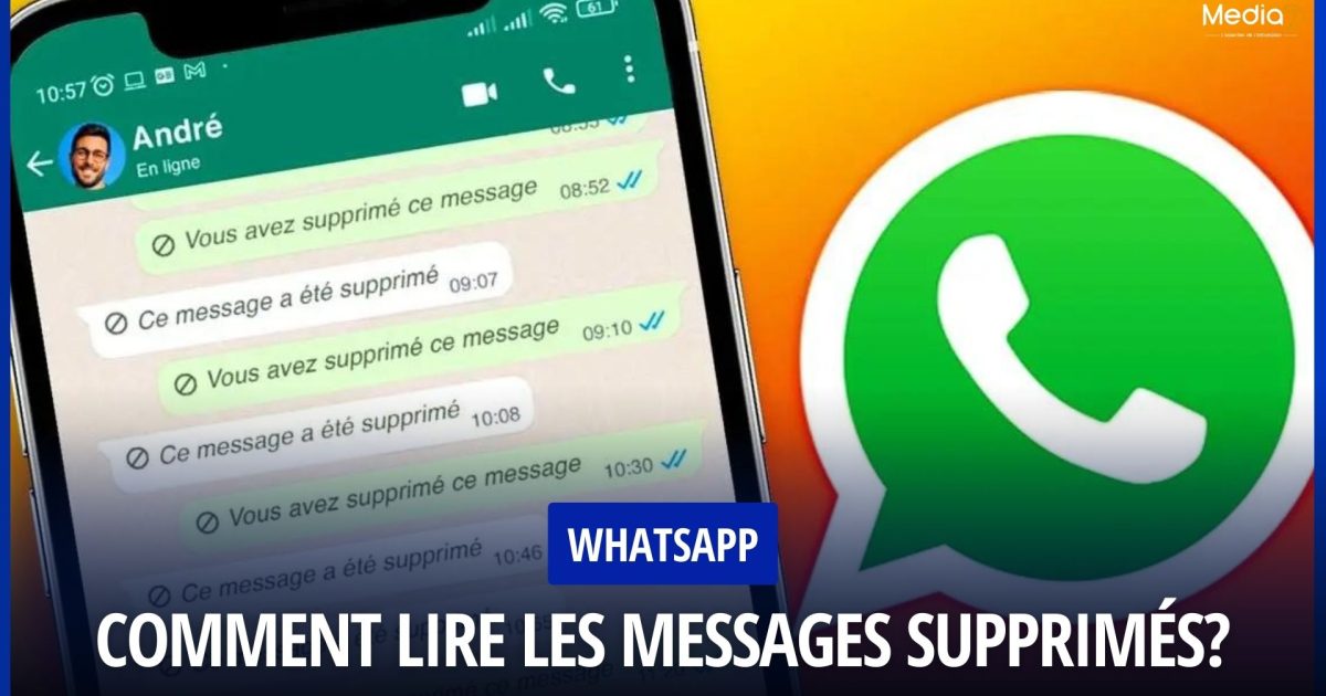 WhatsApp messages supprimés