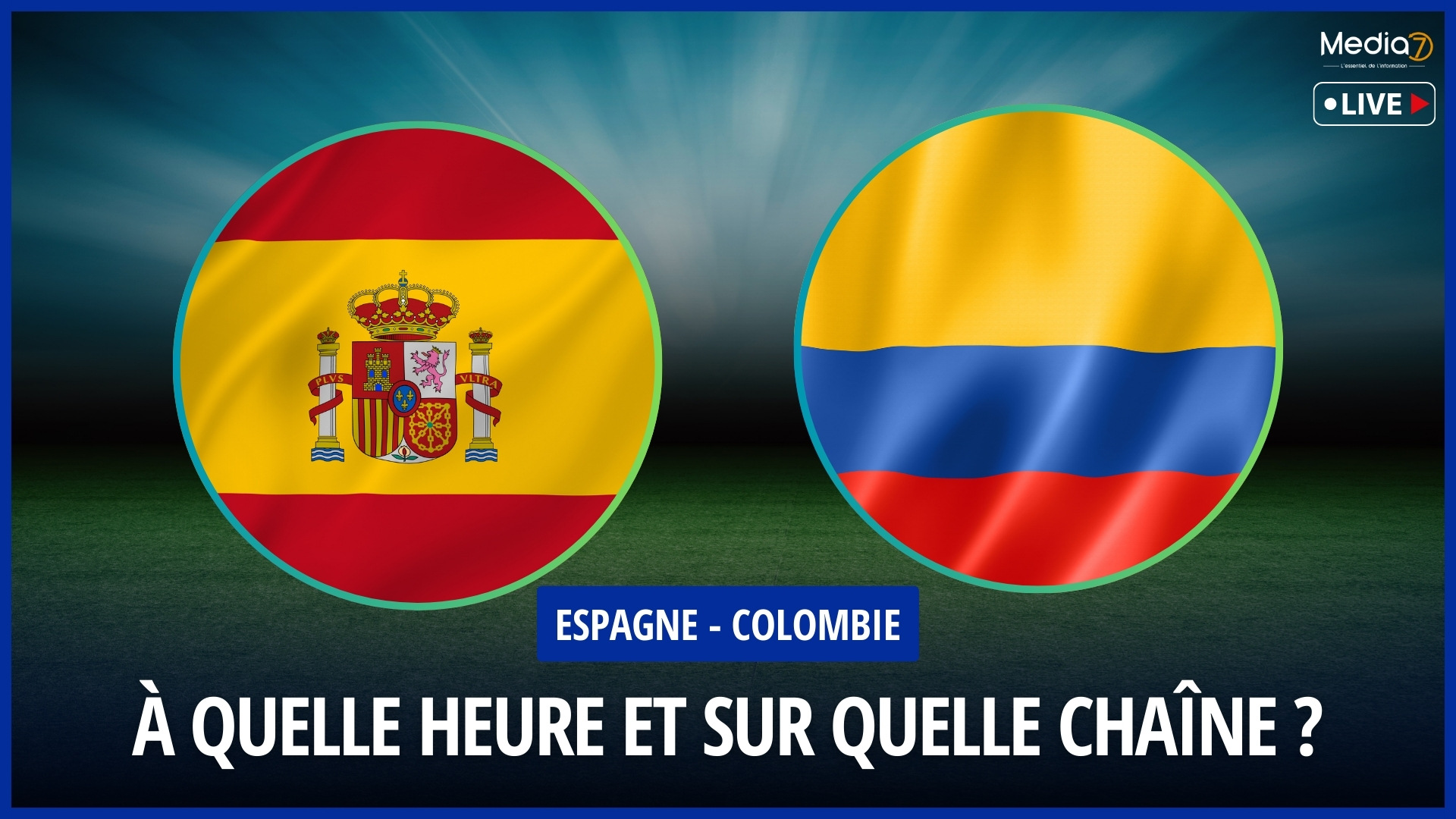 Espagne - Colombie