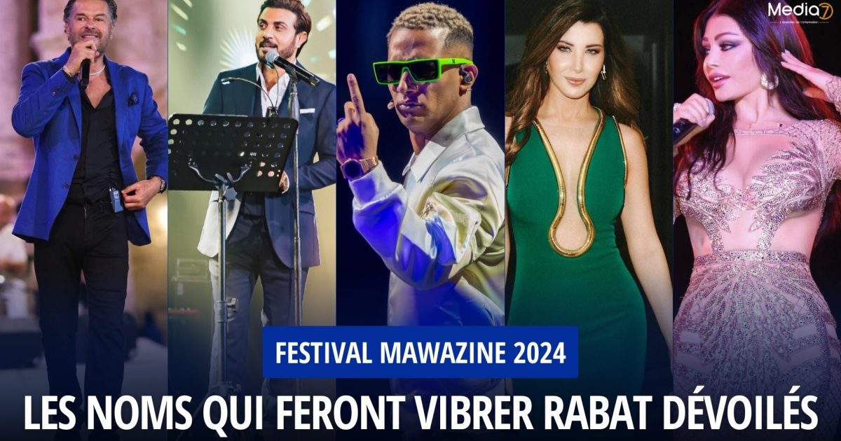 Festival Mawazine 2024 : Les Noms Qui Feront Vibrer Rabat Dévoilés
