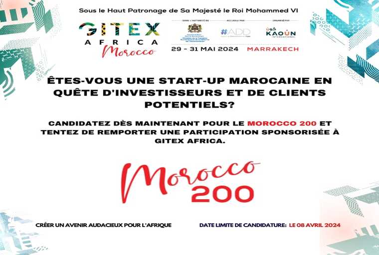 GITEX Africa Morocco 2024: Lancement d'un appel à candidature au profit des startups marocaines