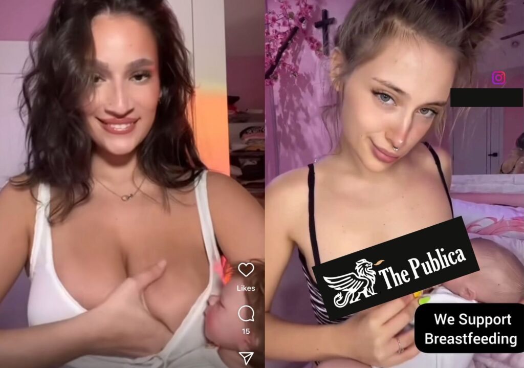 Scandale sur Instagram : Des Modèles OnlyFans Utilisent la "Faille de l'Allaitement" Pour Promouvoir leur Contenu Pornographique