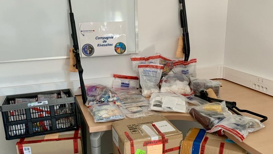 Près de Perpignan : cocaïne, armes, et argent liquide, la belle affaire des gendarmes