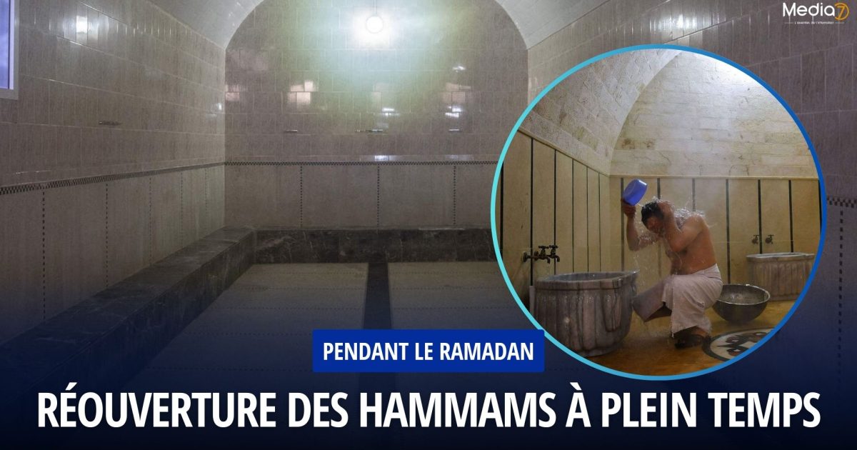 Réouverture des Hammams Pendant le Ramadan