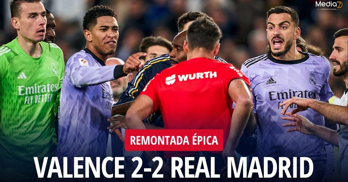 Valence 2-2 Real Madrid