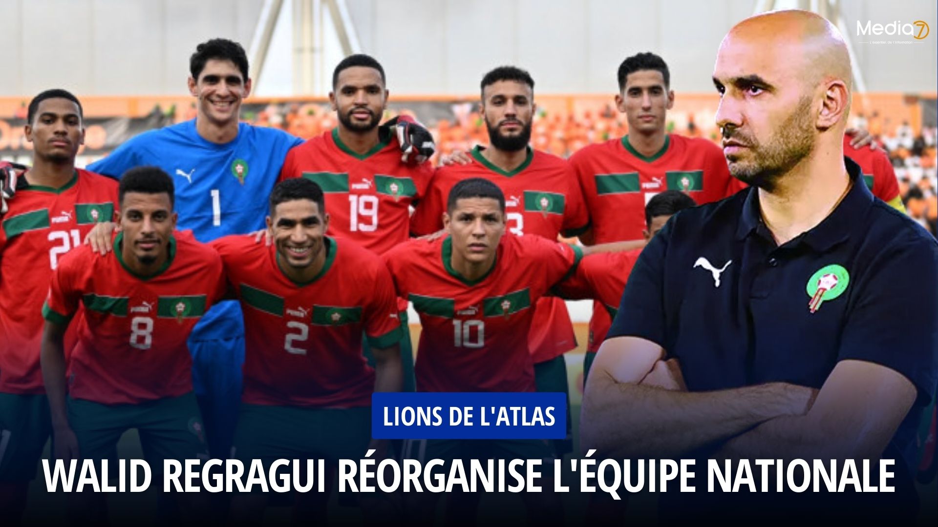 Walid Regragui réorganise l'équipe nationale