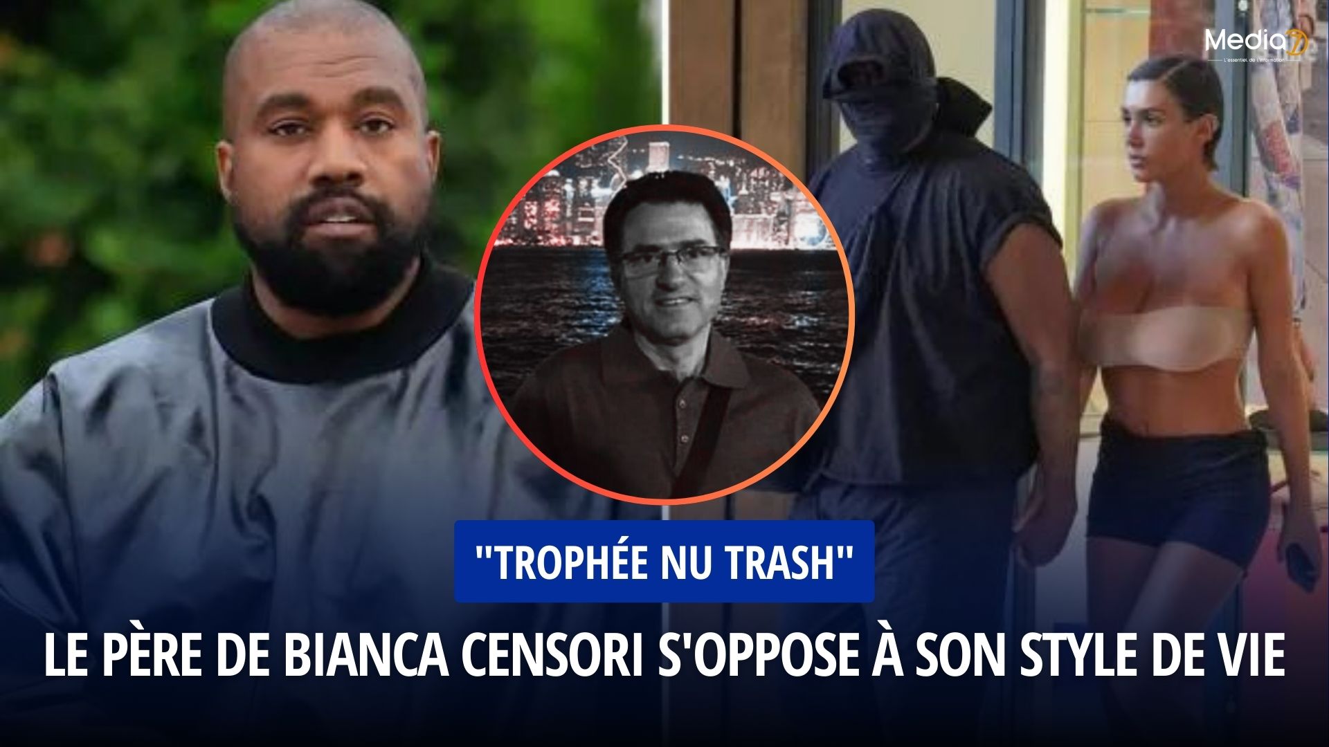 Bianca Censori qualifiée de "trophée nu trash" par son propre père