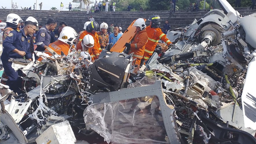 Accident d'hélicoptères en Malaisie : l'un des appareils était un Eurocopter d'Airbus
