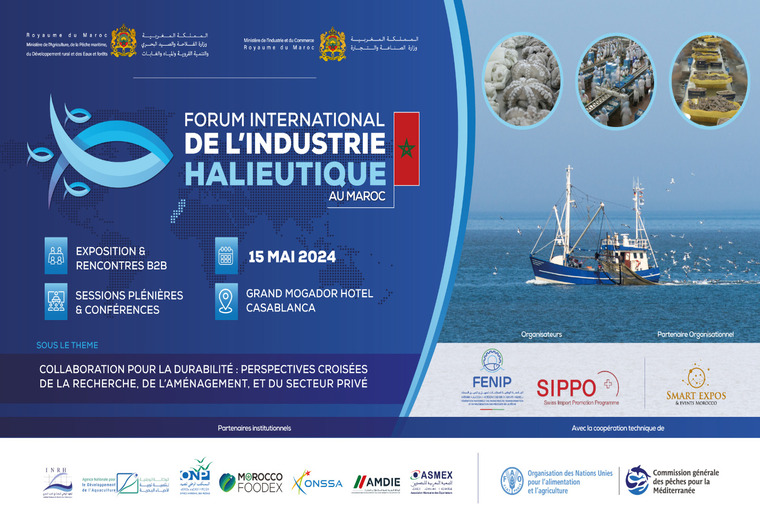 Le Forum International de l'industrie halieutique au Maroc, le 15 mai à Casablanca