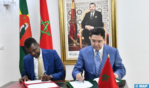 Le Royaume du Maroc et le Commonwealth de la Dominique engagés à conclure une feuille de route 2025-2027 de coopération de nouvelle génération (Communiqué conjoint)