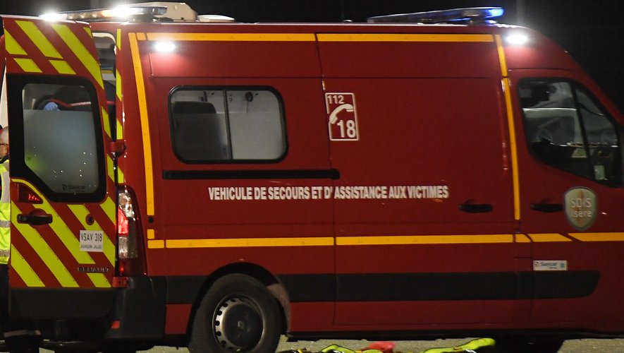 Près de Perpignan: Deux hommes en urgence absolue après une collision entre une moto et un piéton