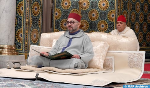 SM le Roi, Amir Al Mouminine, préside ce lundi la cinquième causerie religieuse du mois sacré de Ramadan