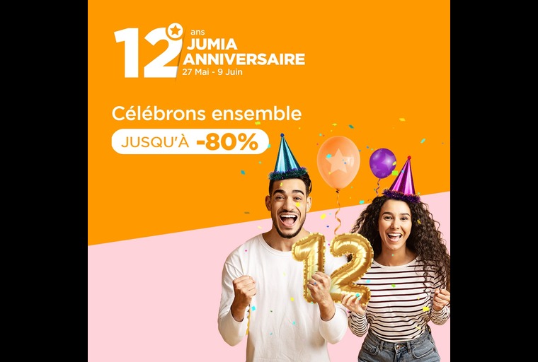 Jumia célèbre son 12e anniversaire avec une série d'événements et des offres exceptionnelles