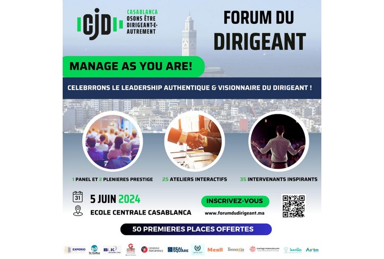 Le CJD tient la 1ère édition du Forum du Dirigeant, le 5 juin à Casablanca