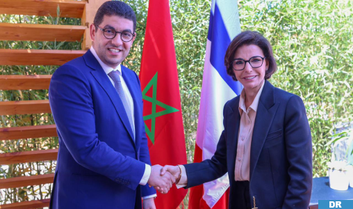 Le renforcement de la coopération culturelle au menu d’entretiens à Cannes entre M. Bensaid et son homologue française