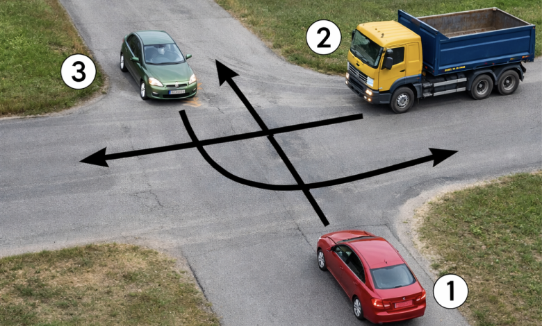 Seuls 5% des conducteurs trouvent la bonne réponse : Qui passe en premier à cette intersection ?