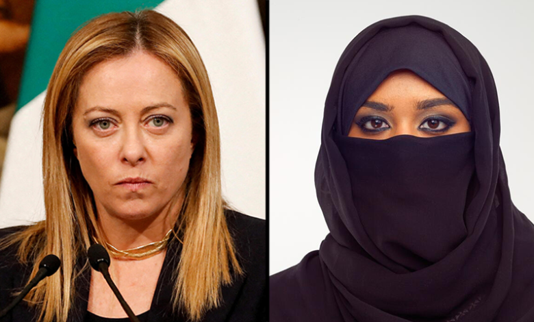 Giorgia Meloni veut interdire le niqab et la burqa dans tous les lieux publics en Italie… une mesure qui fait déjà polémique